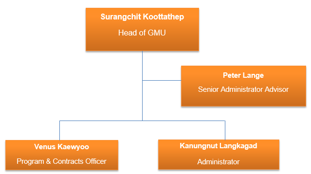 Grant Management Unit (GMU) Organization Chart
