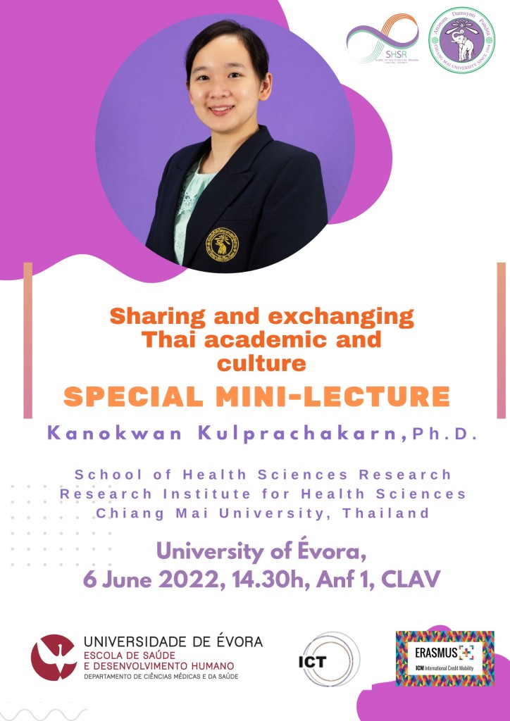 Special mini-lecture Sharing and exchanging Thai academic and culture